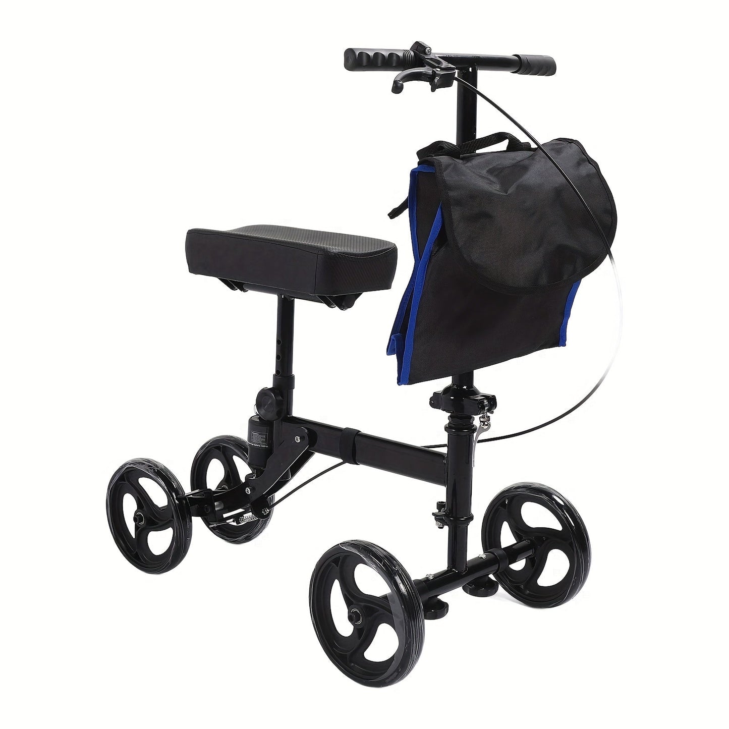 Knee Walker Orthopedic Scooter - Crutch Alternative with Handlebars & 140kg Load