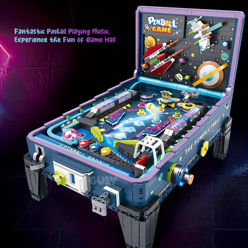Pinball Building Block Set - 2309pcs Fun Gift for Friends & Kids