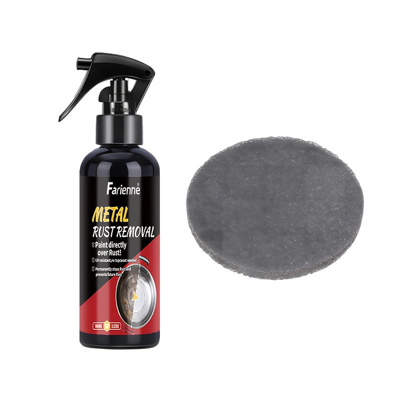 Premium Metal Polish Spray for Chrome & Rust Removal - Restores Shine & Provides Long-lasting Protection