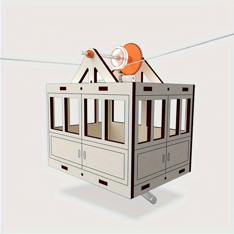 Sightseeing Cable Car Model Kit - Enhance Skills & Enjoyment | Perfect STEAM Gift