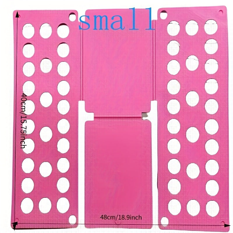 2025 Adjustable Plastic Clothes Folding Board - Efficient Laundry Organizer, 5 Colors, Perfect for Mother's Day