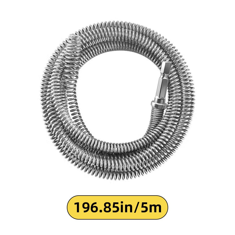5m Electric Drain Cleaner - Powerful Pipe Cleaning Solution for Toilets and Floors