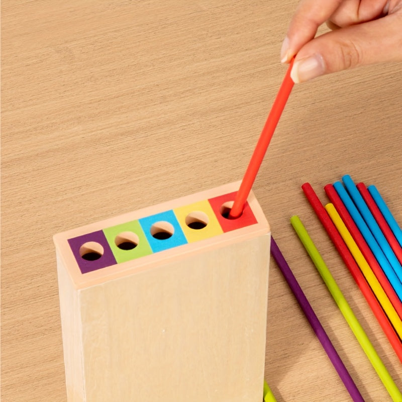 Three-In-One Stick Game for Kids - Hand-Eye Coordination, Cognitive Development & Attention Training