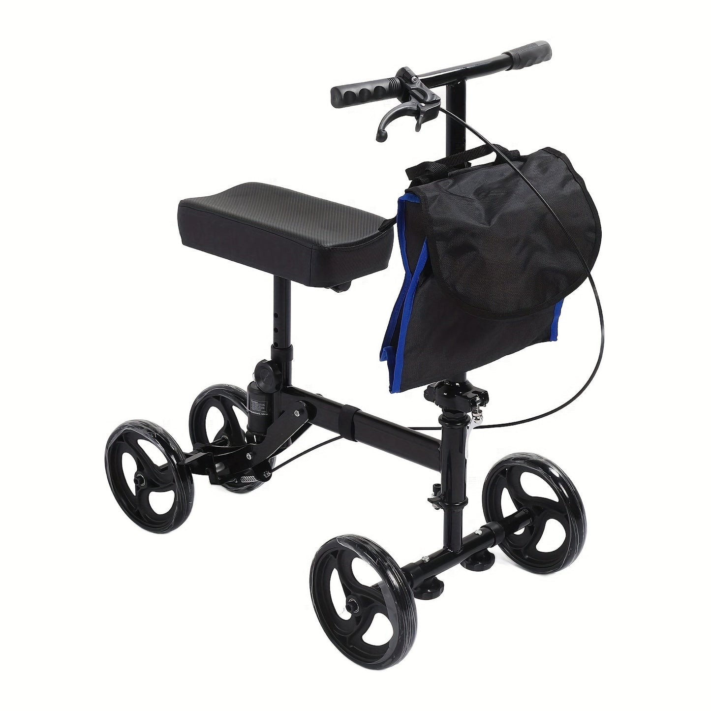 Knee Walker Orthopedic Scooter - Crutch Alternative with Handlebars & 140kg Load