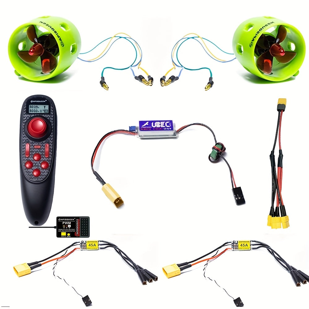 U1 Set 12V~16V Brushless Underwater Propeller System | ApisQueen