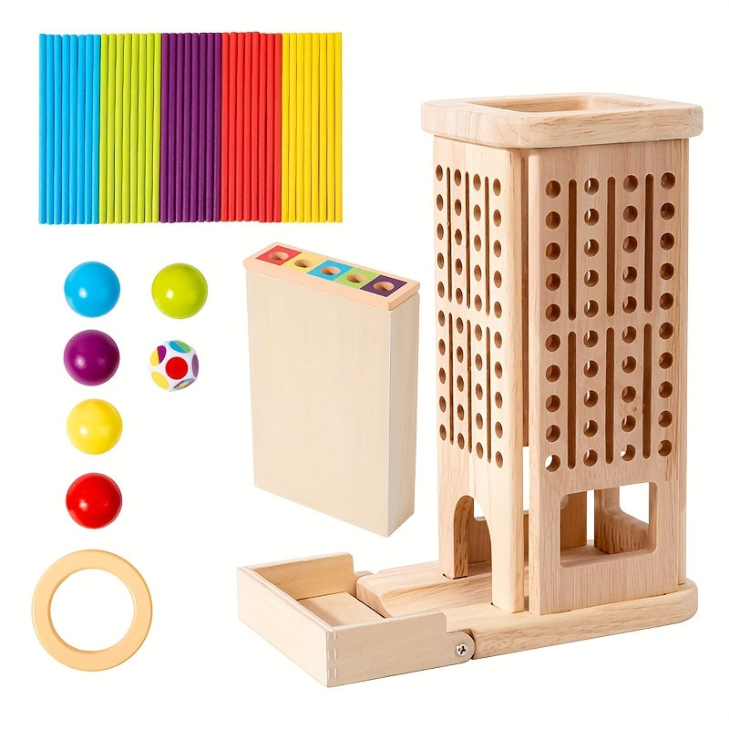Three-In-One Stick Game for Kids - Hand-Eye Coordination, Cognitive Development & Attention Training