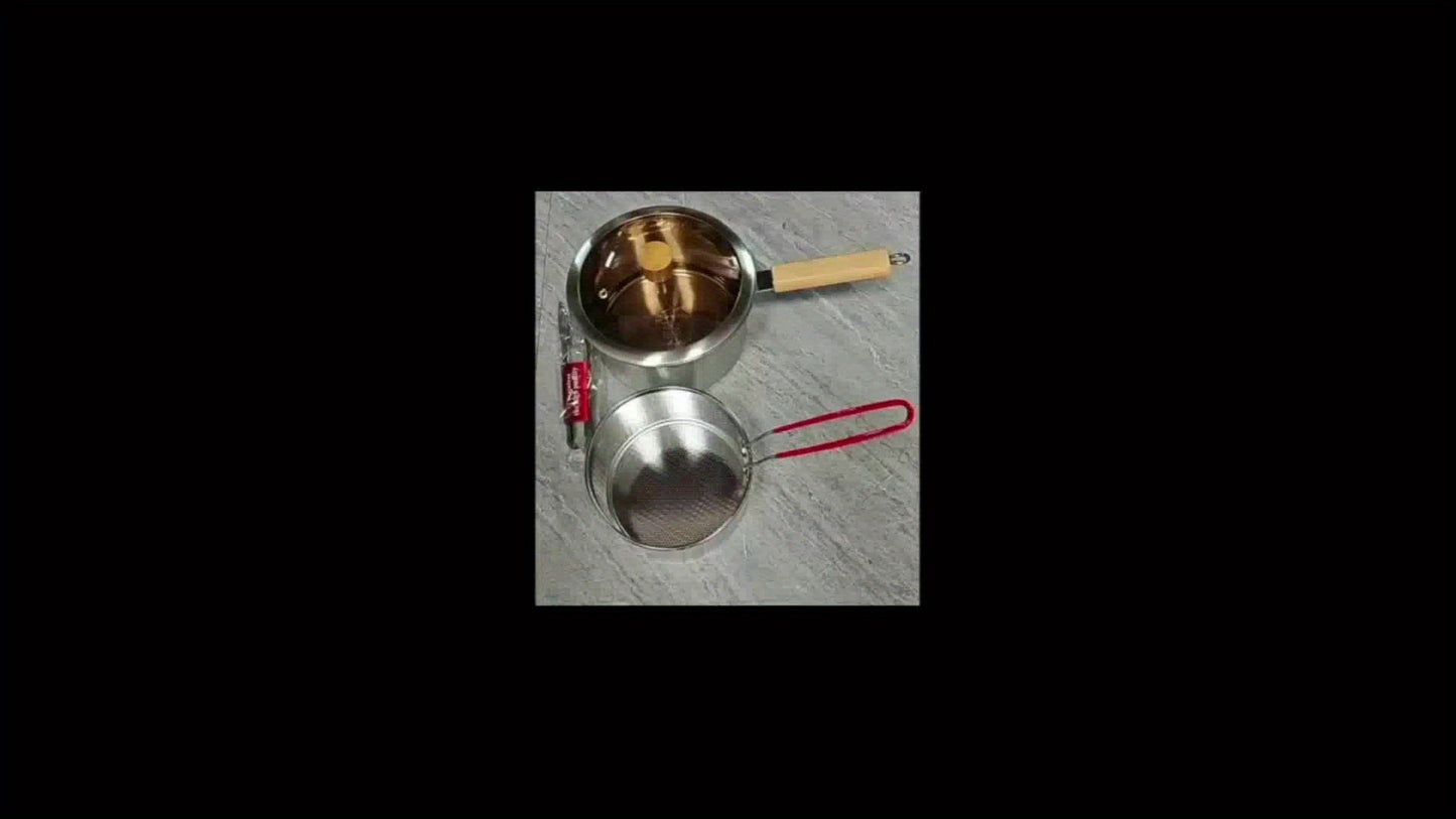 Premium Stainless Steel Filter Pots & Deep Fryers - 304 Grade Cookware