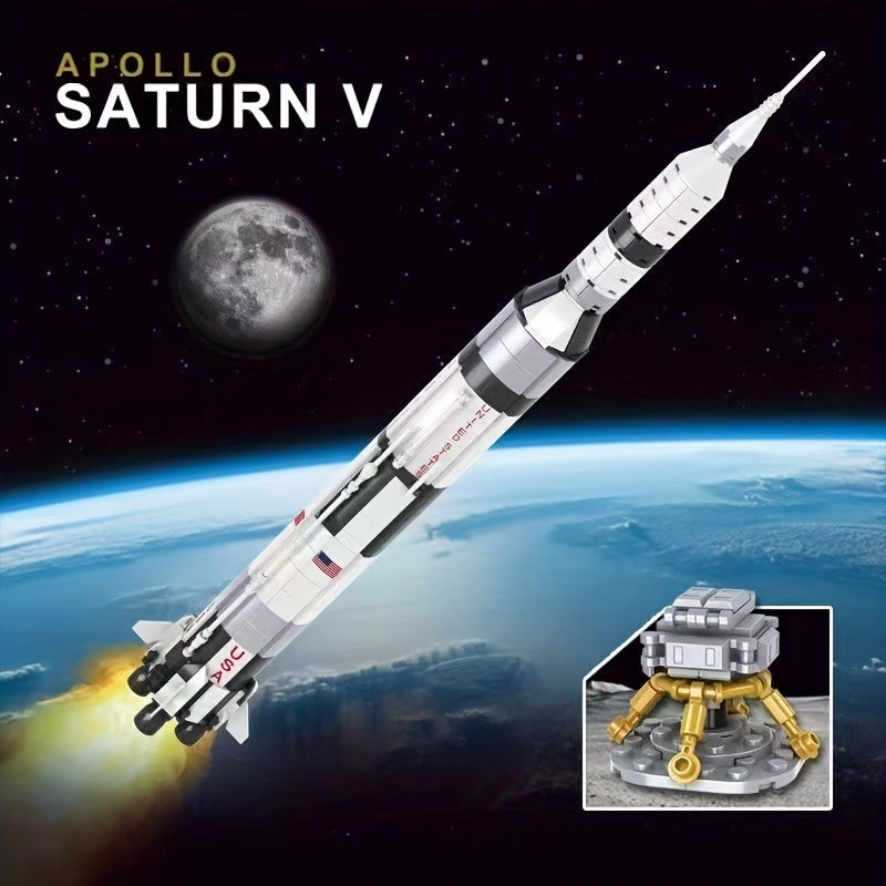 Buy Space Shuttle Rocket Building Kit - 1000+ Pcs DIY Model for Kids