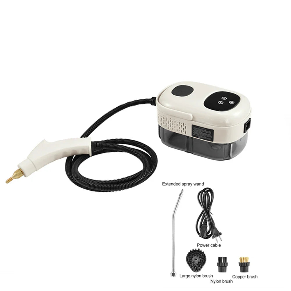 2500W High-Pressure Intelligent Steam Cleaner for Home & Car