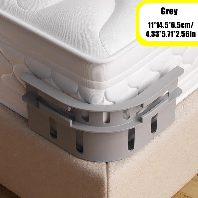 Neat Sheets 4PCS Invisible Bed Sheet Holder Clips - No Slip, Needle-Free, Secure Bedding Fasteners