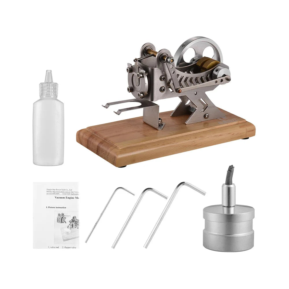 STAPOWER Vacuum Stirling Engine Educational Toy - Enhance Learning Today