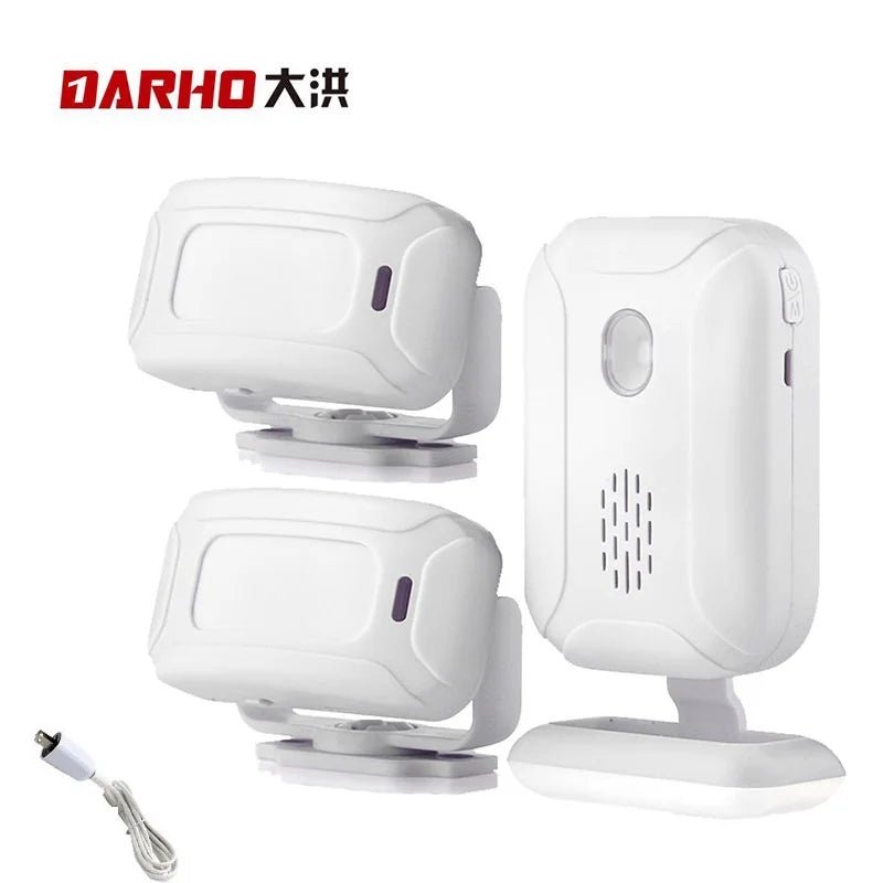 Darho Infrared Microwave Radar Composite Dual Detection Burglar And Home Protection Alarms Welcome Shop Motion Sensor Doorbells