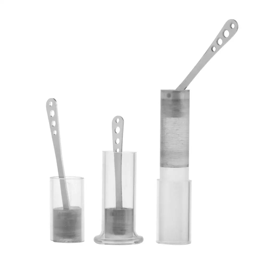 Metal & Glass Cylinder Piston Set for Stirling Engine Parts - Ideal Educational Tool