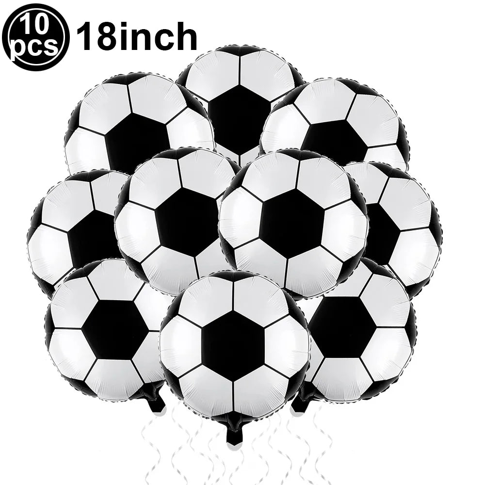 18-Inch Soccer Balloons - Perfect for Sports Themed Parties