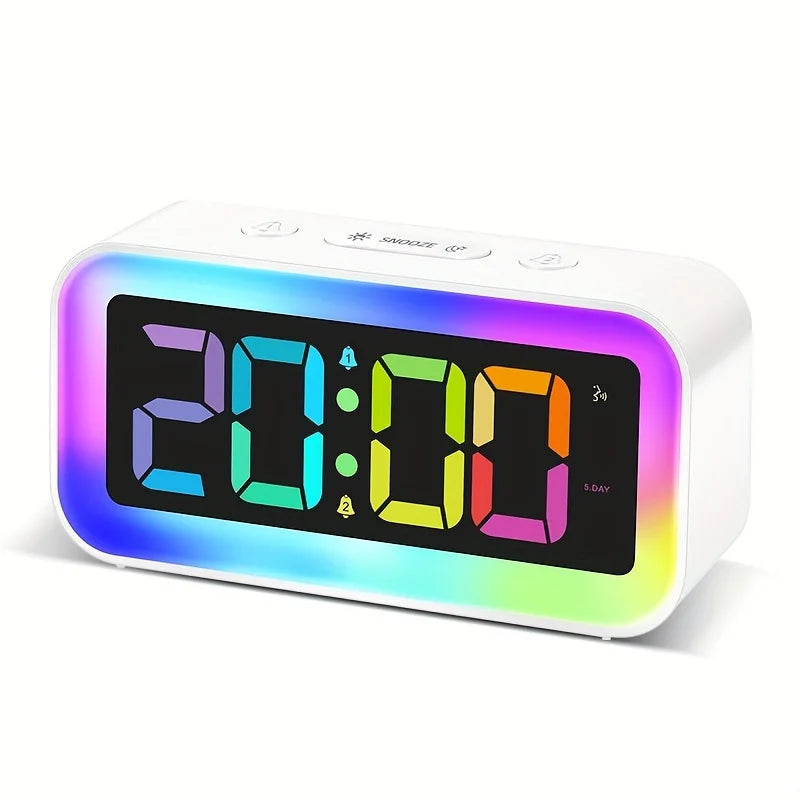 Smart LED Voice-Controlled Alarm Clock