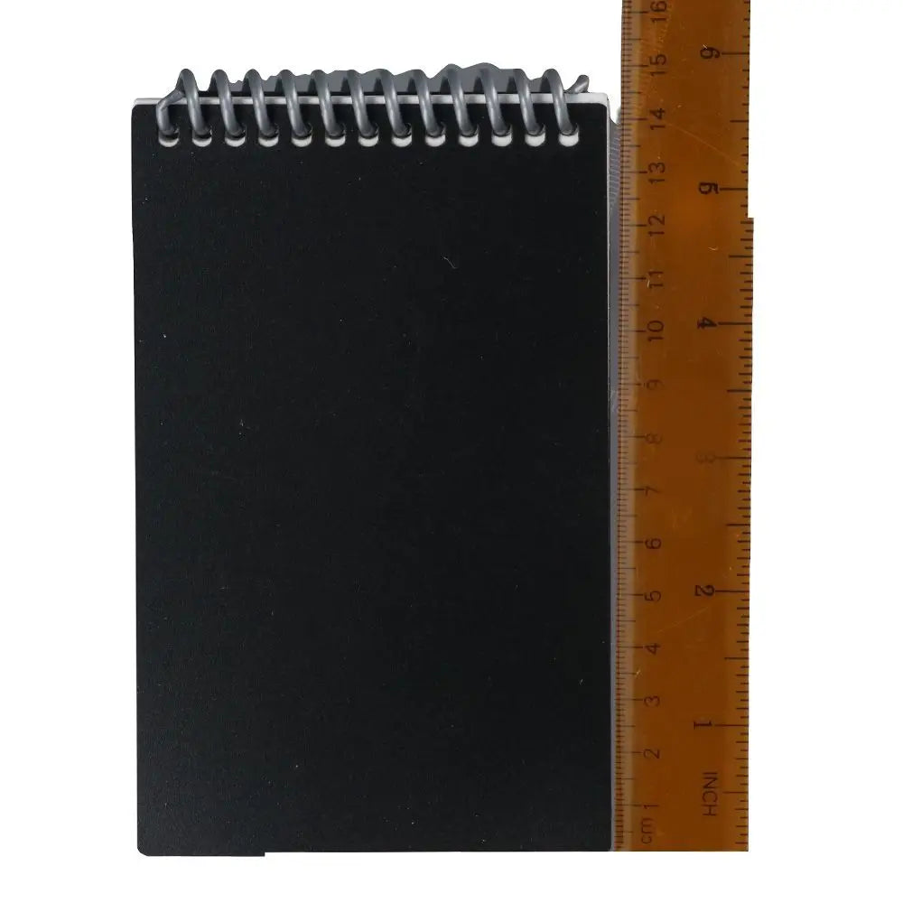 Smart Notebook Work Black Reusable Notepad | Eco-Friendly & Portable Writing Pad