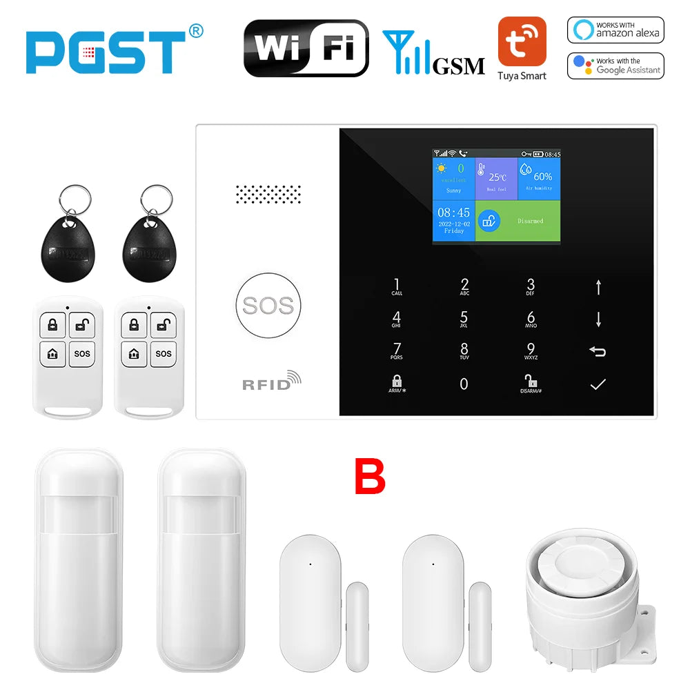 PGST Smart Home Alarm System