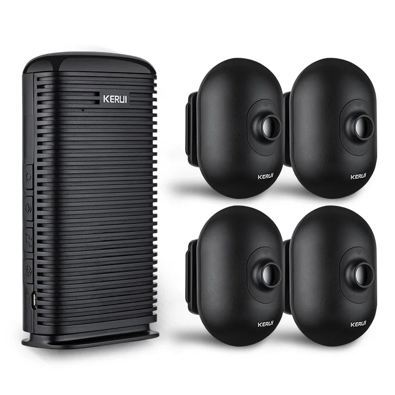 KERUI DW9 Garage Alarm Wireless Driveway Welcome Burglar Alarm Waterproof Outdoor PIR Motion Sensor Detector Security Protection