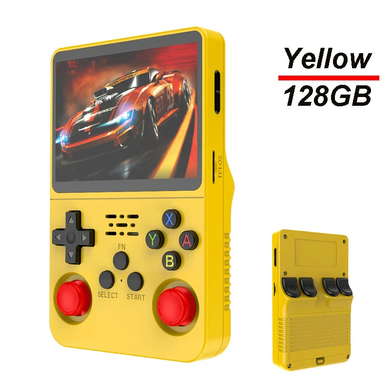 R36S Handheld Game Console with 3.5-Inch IPS, 20,000 Games, Arkos System