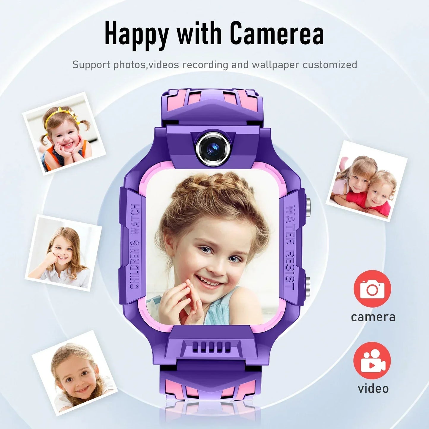 4G Kids Smart Watch with GPS & Video Call | IP67 Waterproof Tracker