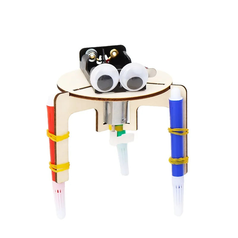 DIY Graffiti Robot Kit for Kids - STEAM Educational Toy