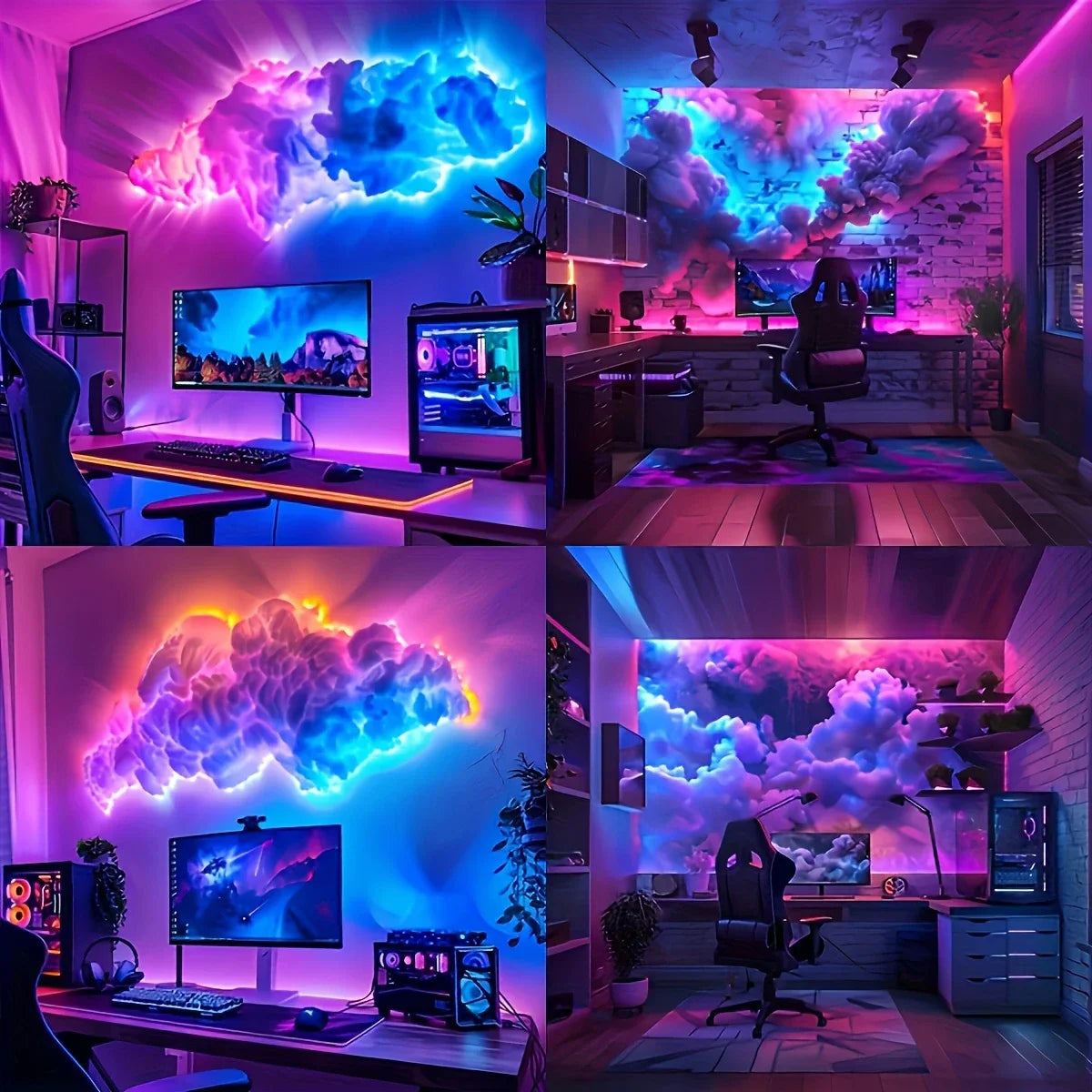 Smart Cloud Lamp - Thundercloud Music Light