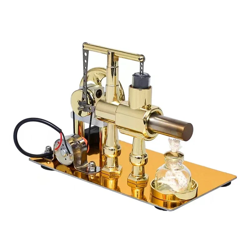 Hot Air Stirling Engine Generator - Science Toy & Gift