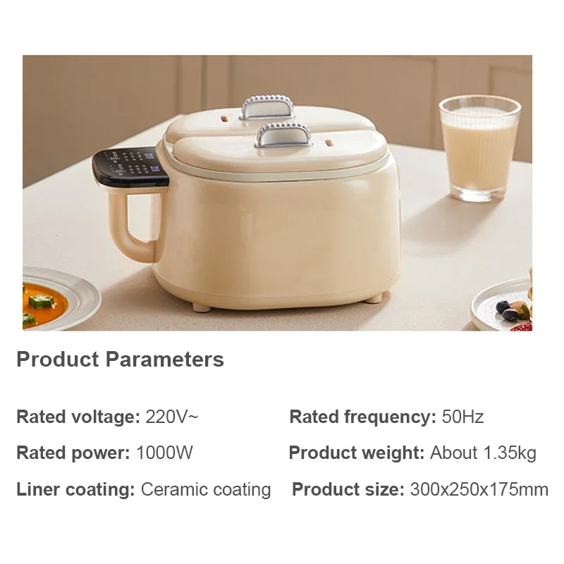 Smart 2L Rice Cooker & Steamer