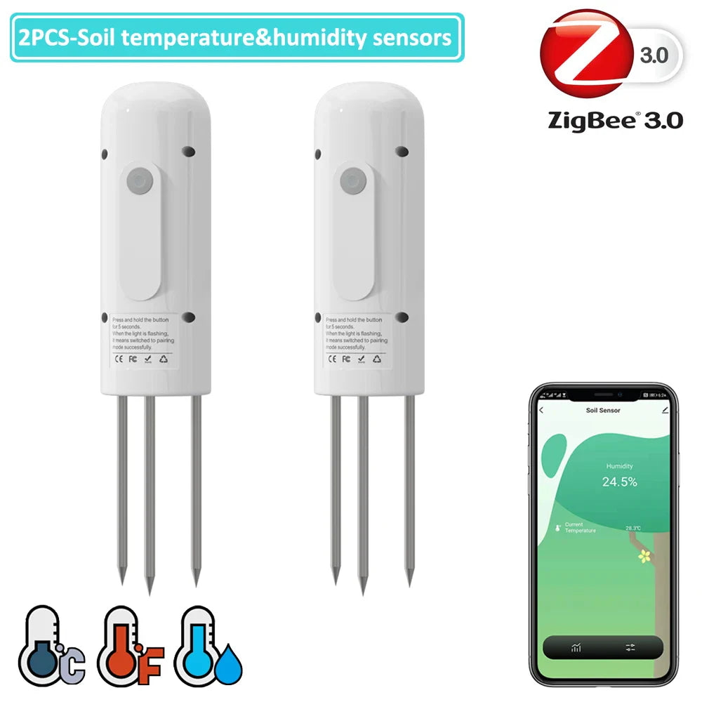 ZIGBEE WIFI Garden Watering Timer with Smart Sprinkler System - TUYA Compatible