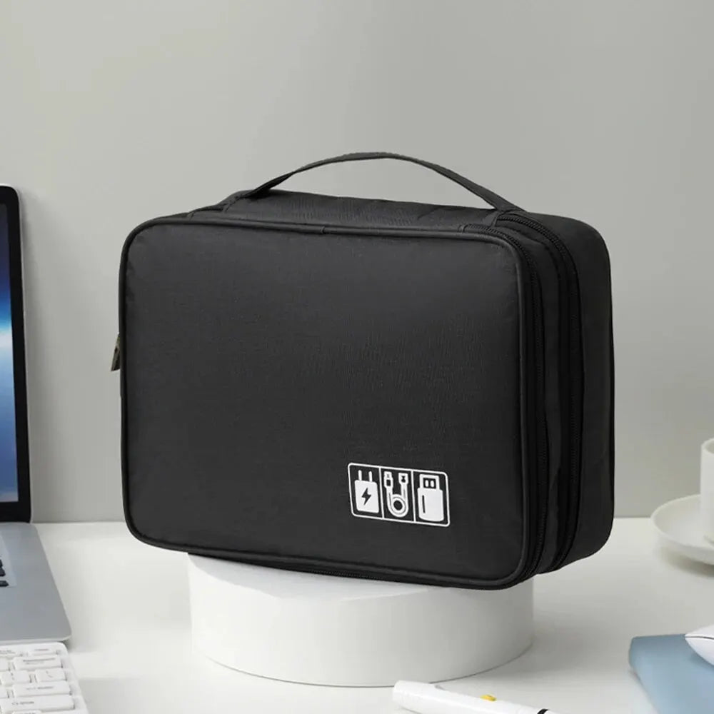 Multifunctional Digital Accessory Storage Bag for Electronics