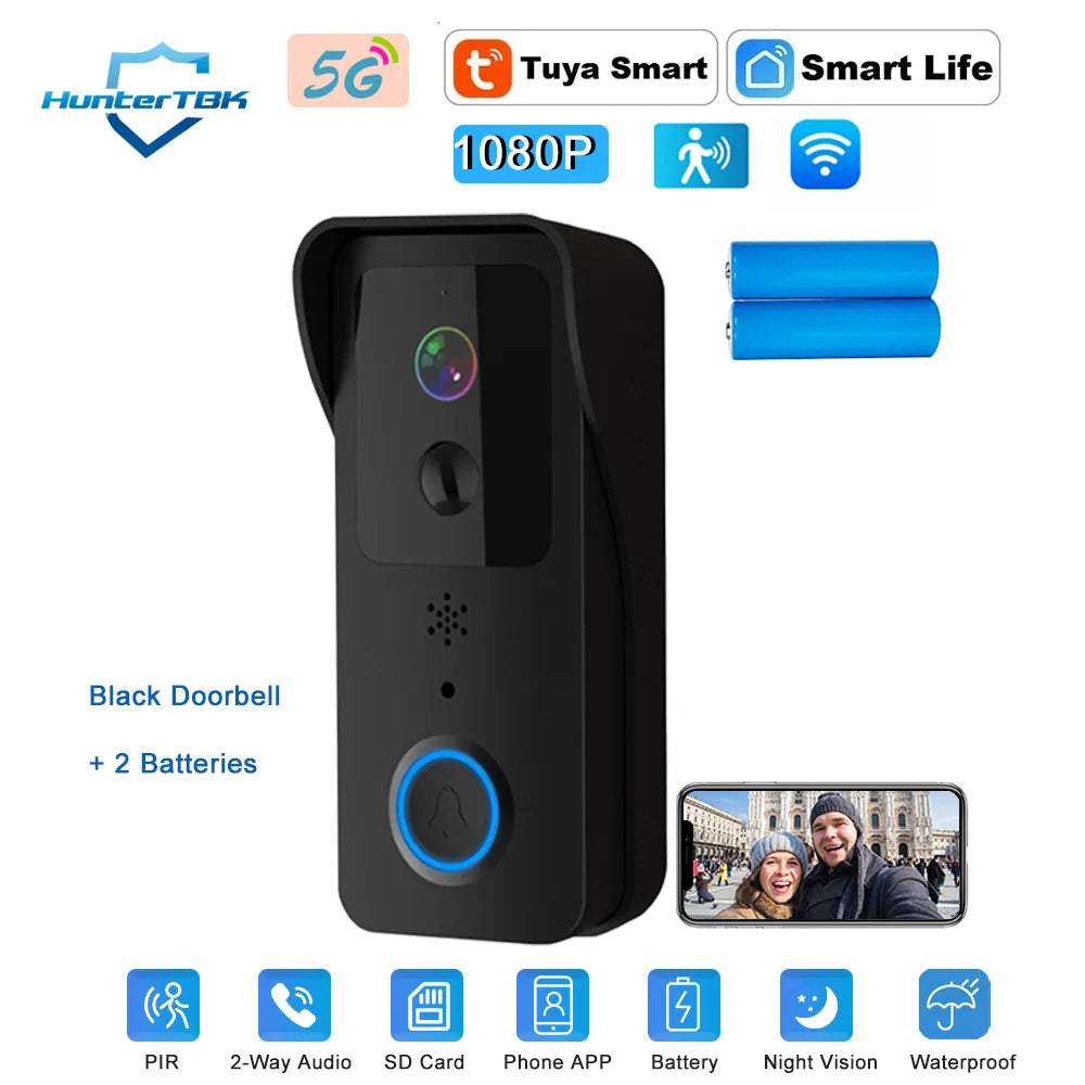 5G 2.4G WiFi Video Doorbell
