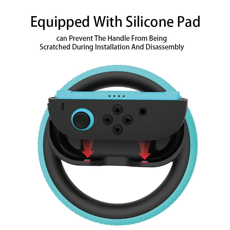 2 PCS Racing Steering Wheels for Nintendo Switch 2 - Enhance Your Gaming Experience