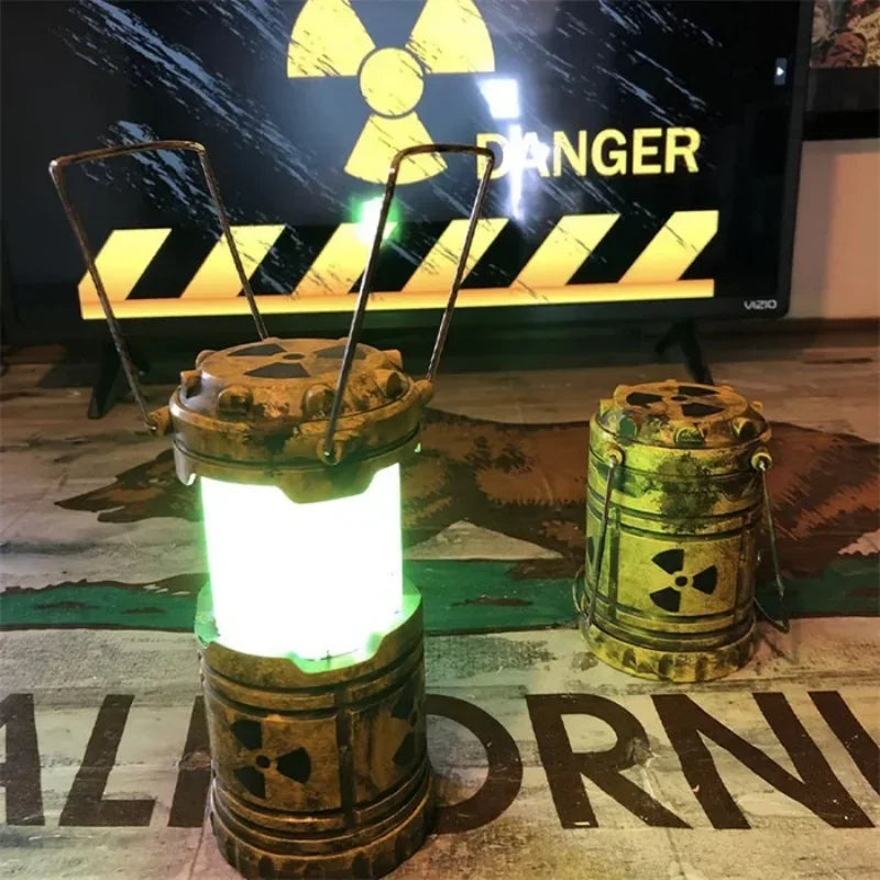 Mini Handheld Nuclear Reactor Lantern - Unique Dystopian Gift
