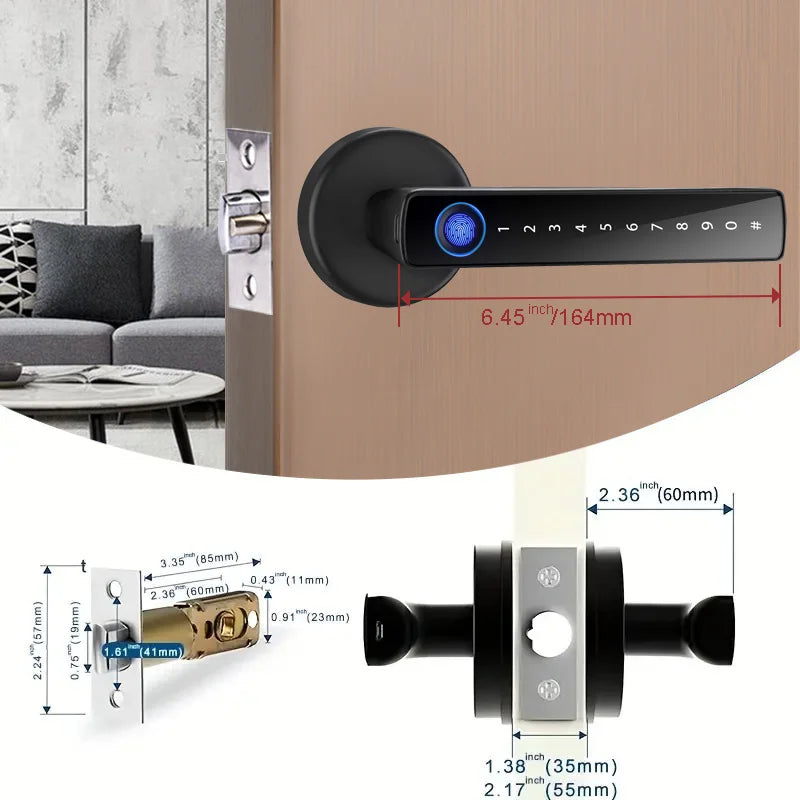 XSDTS M5 Smart Fingerprint Lock