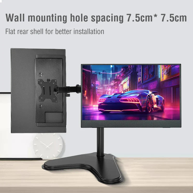 Anmite 15.6-Inch Portable Touch Monitor - 1080P HDR, Low Blue Light, Gaming & More