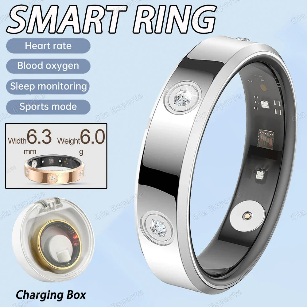 Xiaomi Smart Ring: Heart Rate & Stress Monitor, IP68 Waterproof
