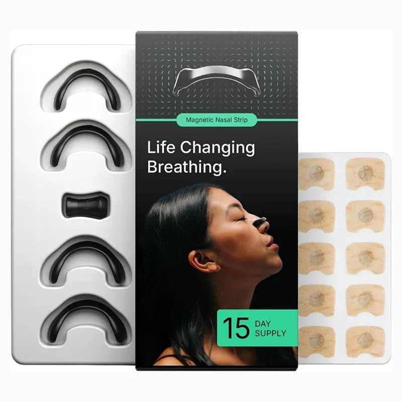 Skin Safe Nasal Strips for Better Breathing & Reduced Snoring