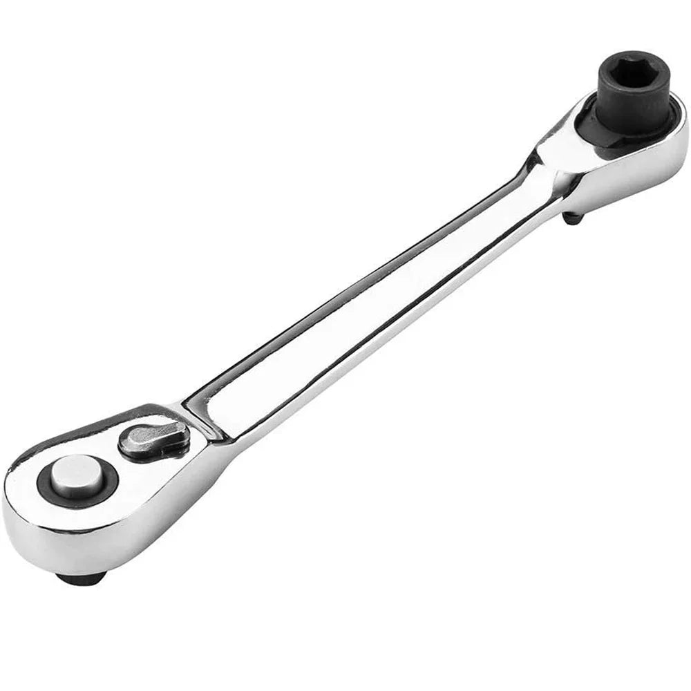 Mini Ratchet Wrench Double Ended Quick Socket | Hand Repair Tools