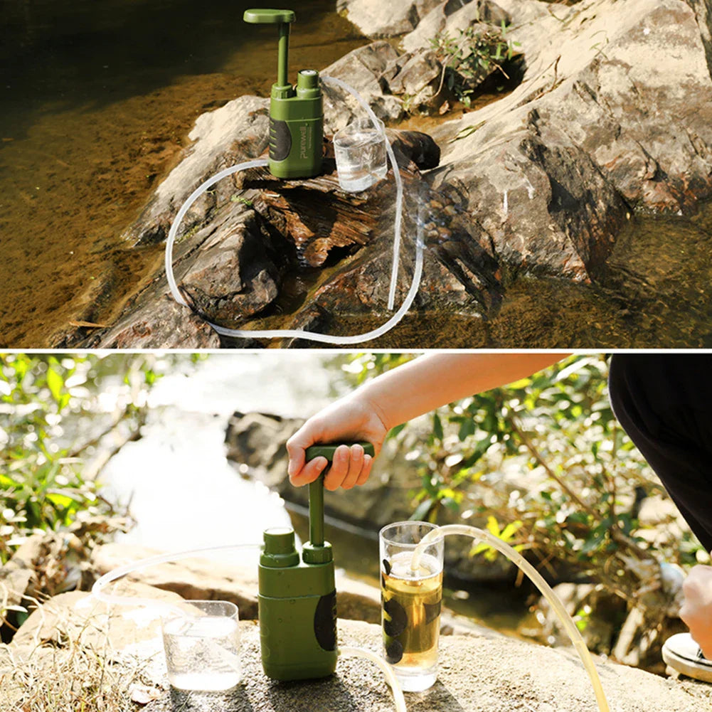 Portable Water Filter & Survival Kit