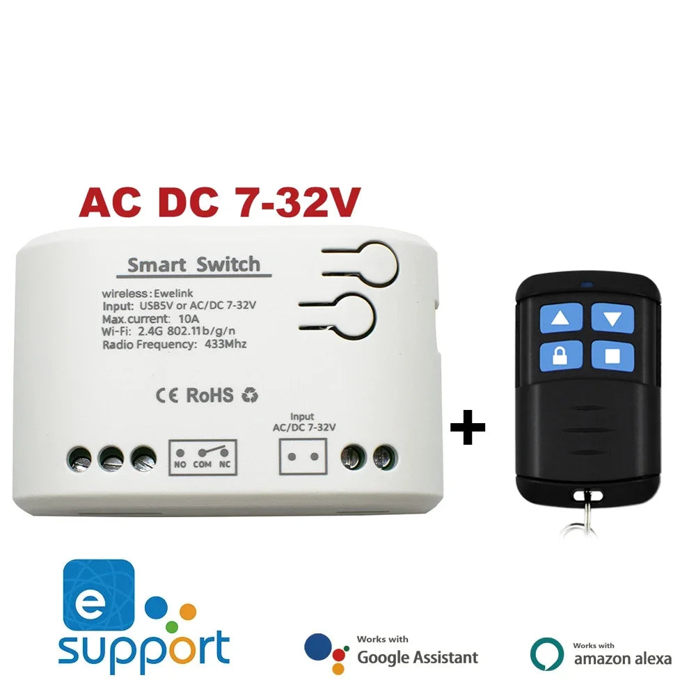EWELINK Smart WiFi Garage Door Opener with Alexa Voice Control