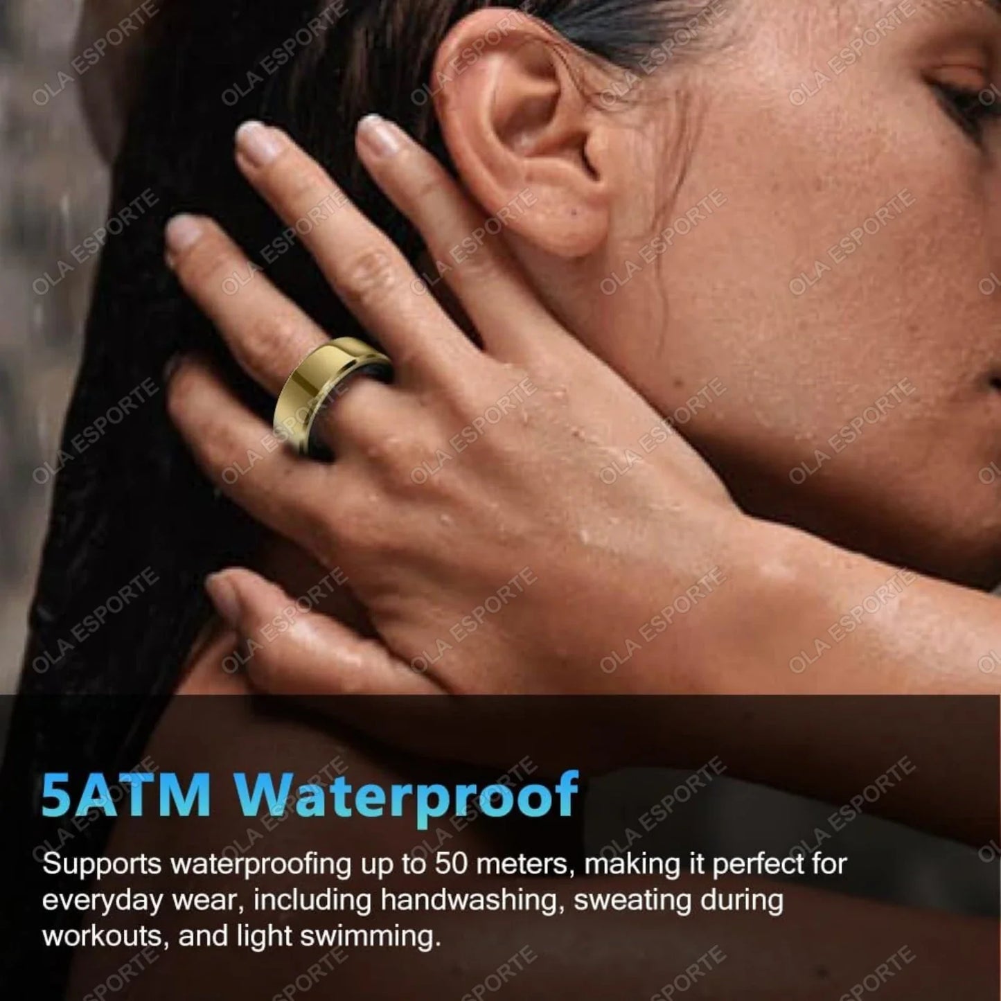 2025 Smart Ring for Xiaomi - Heart Rate & Blood Oxygen Monitor, Waterproof, Multi-Sport Mode