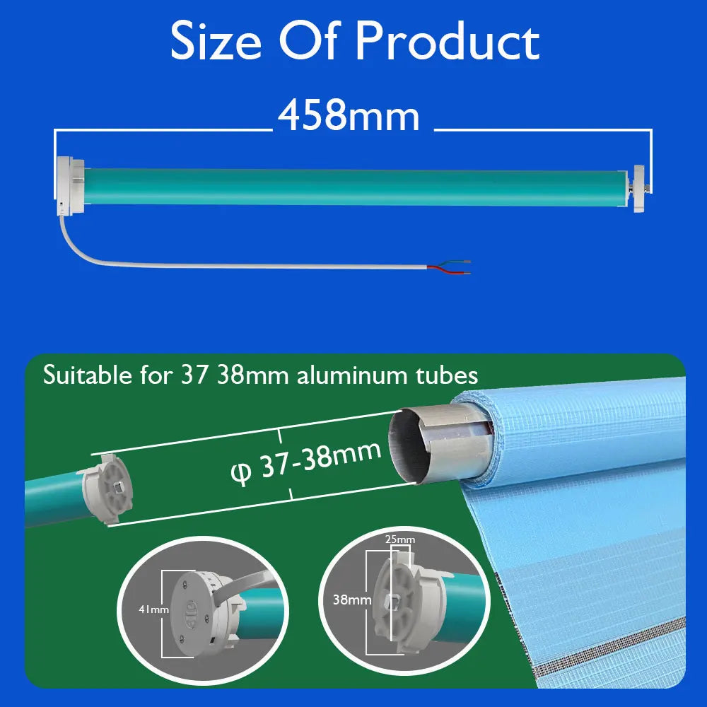 Smart Curtains Motor: WiFi & ZigBee
