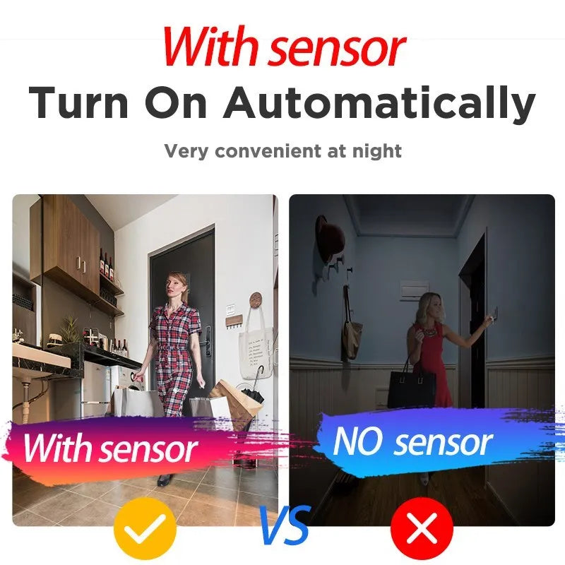 Smart LED Ceiling Light with Motion Sensor for Home & More