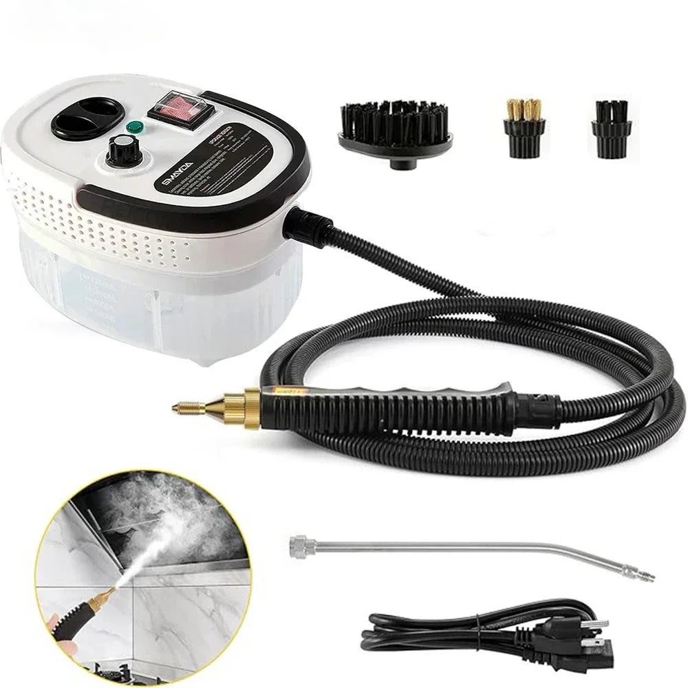 High-Pressure 2500W Steam Cleaner for Home & Car