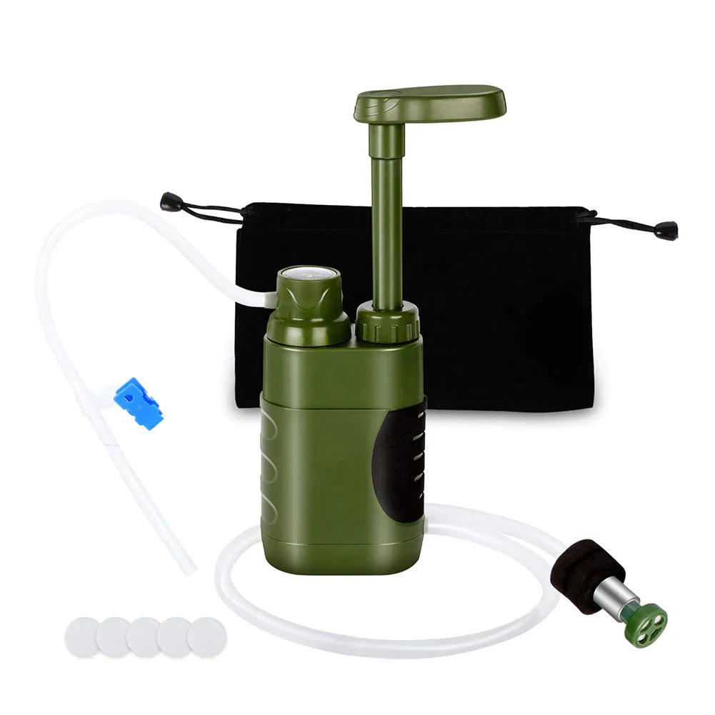 Portable Water Filter & Survival Kit