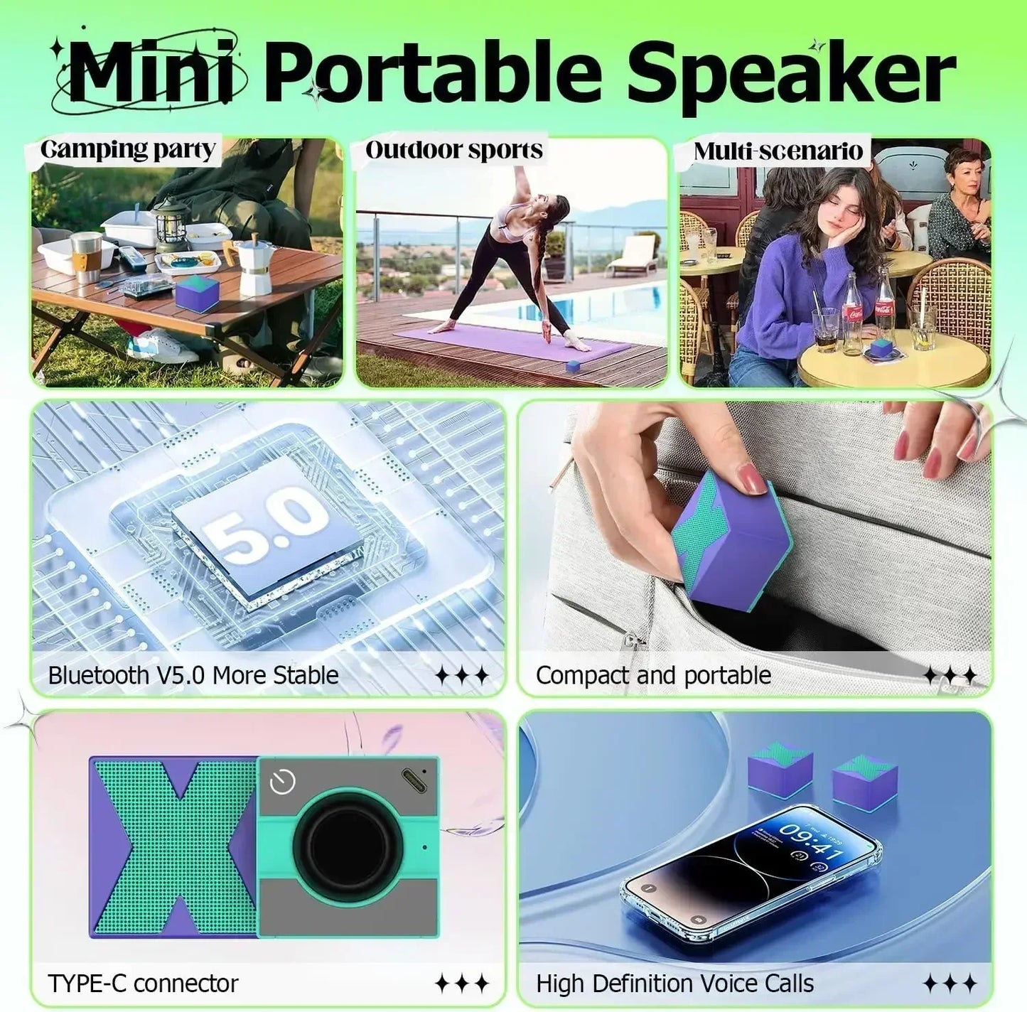 Wireless Speaker Gaming X1 Mini