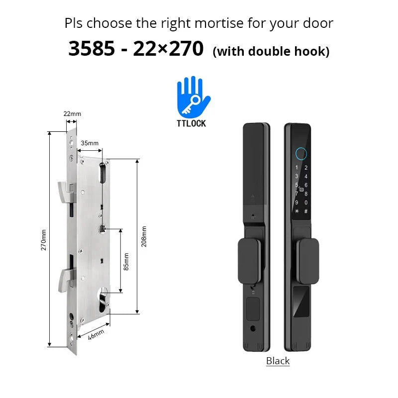 Waterproof Smart Lock with TTLock App