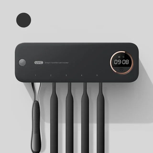 Xiaomi UV Toothbrush Holder Sterilizer with LED Display - Wall-Mount, Rechargeable