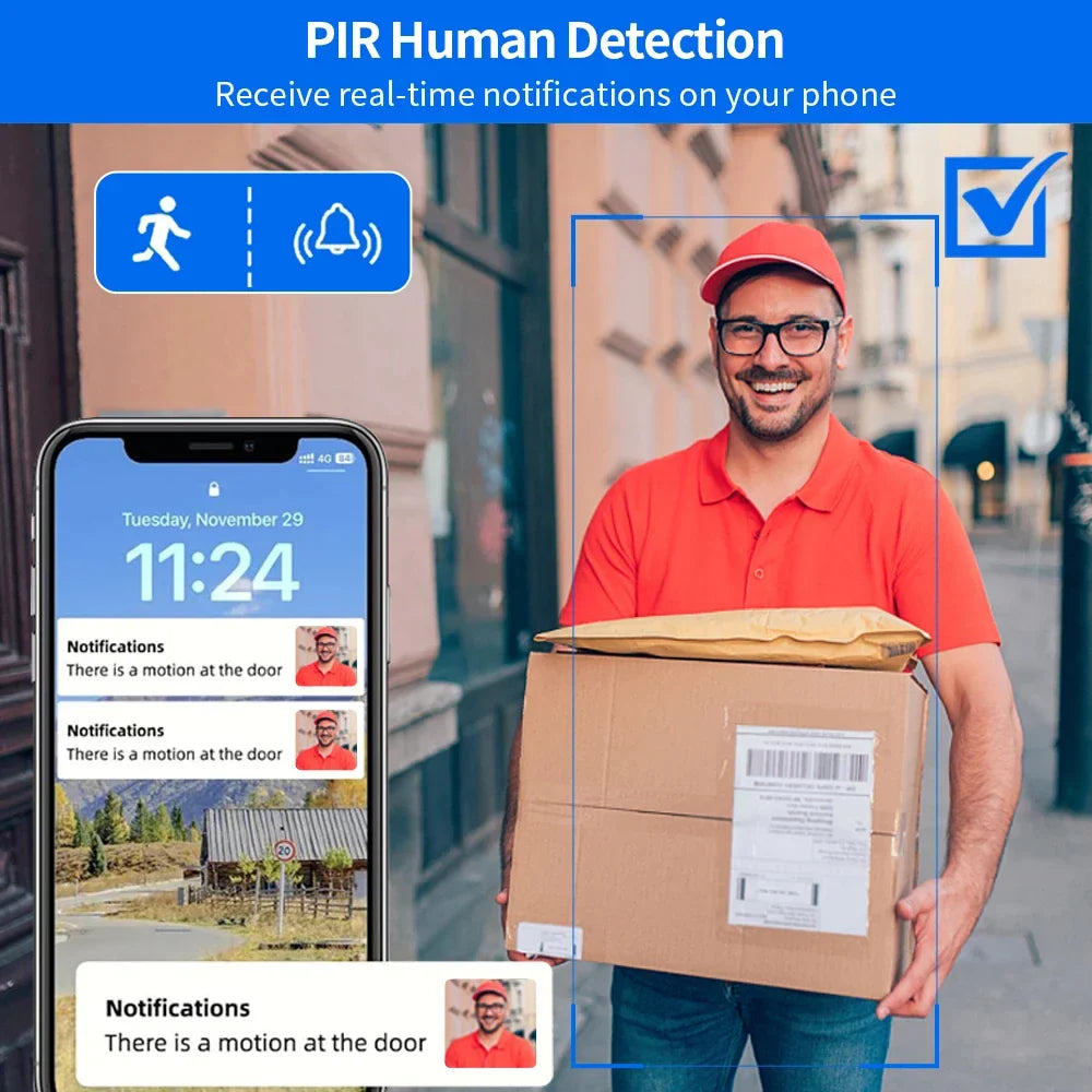 5G 2.4G WiFi Video Doorbell
