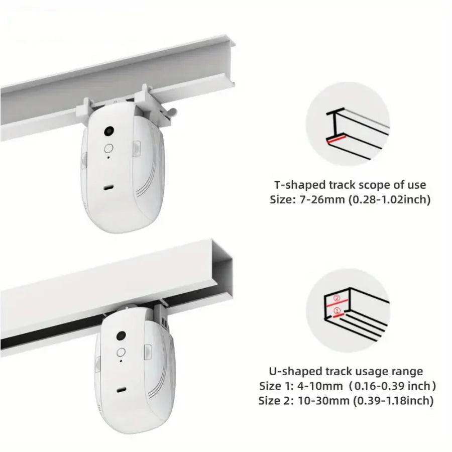 Smart Electric Curtain Robot with Remote